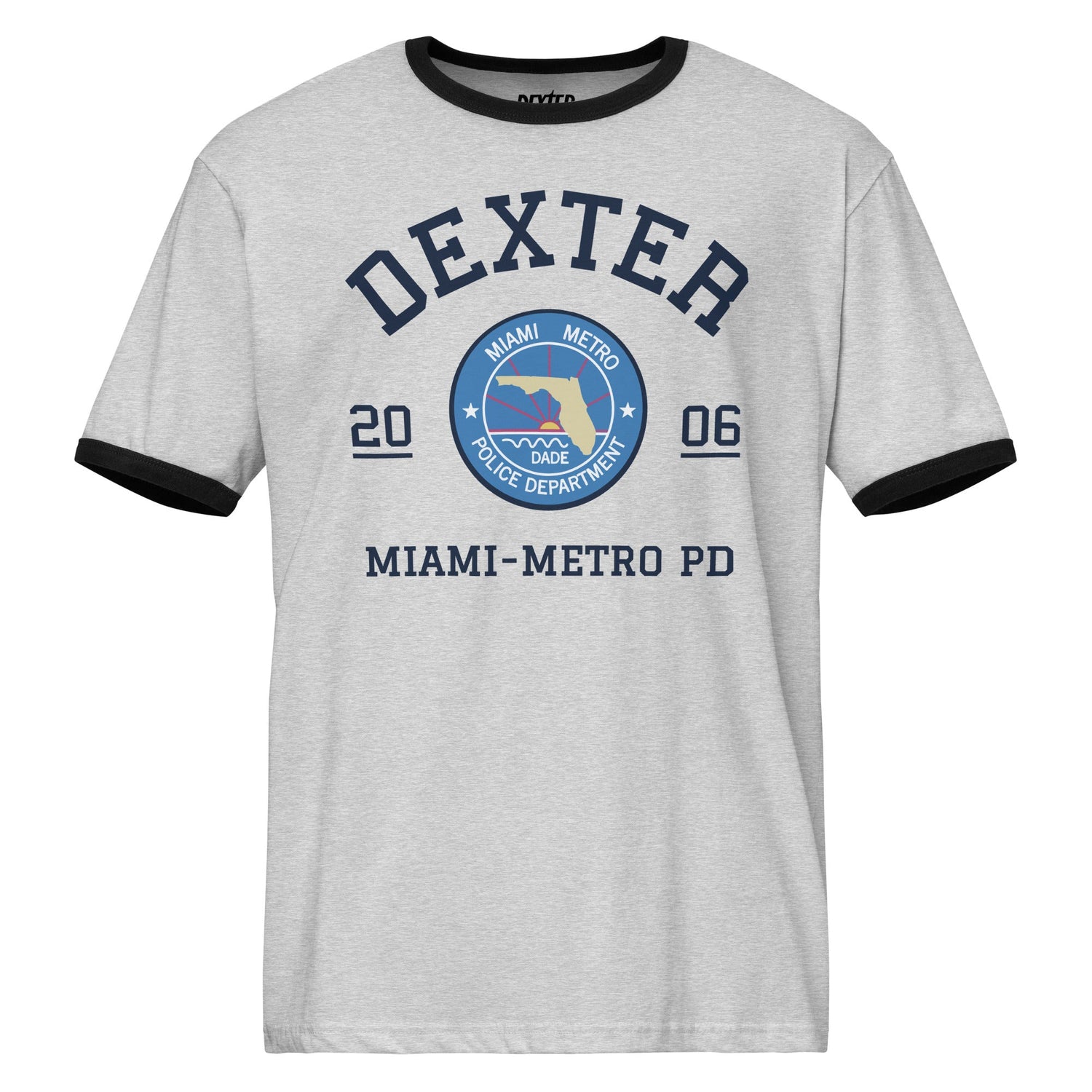 Dexter Ringer T-Shirt Miami - Metro PD - Paramount Shop