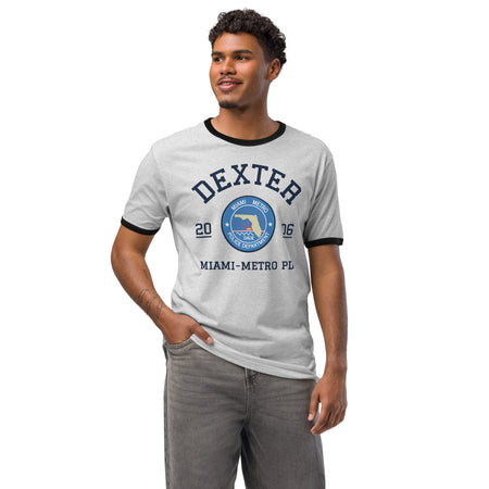 Dexter Ringer T-Shirt Miami - Metro PD - Paramount Shop