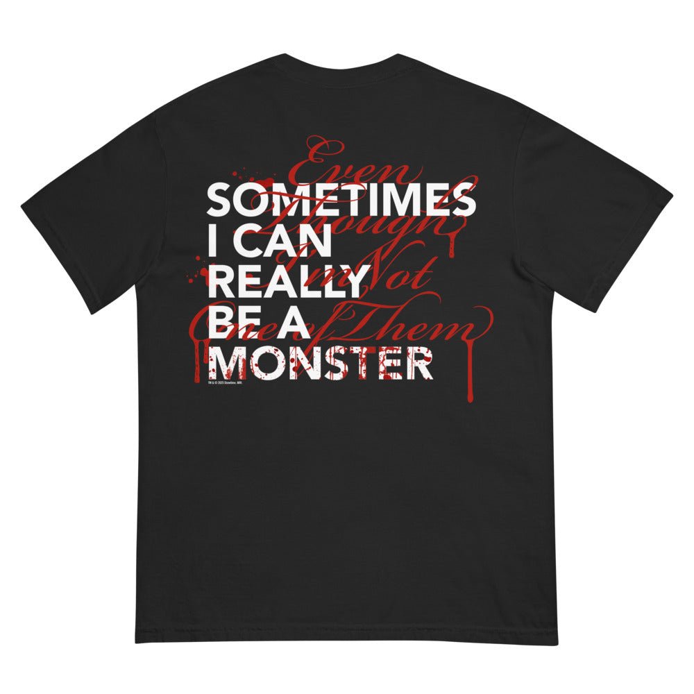 Dexter Sometimes I Can Really Be A Monster Unisex Comfort Colors T-Shirt