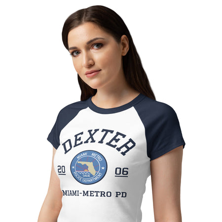 Dexter Women’s Raglan Tee Miami - Metro PD - Paramount Shop