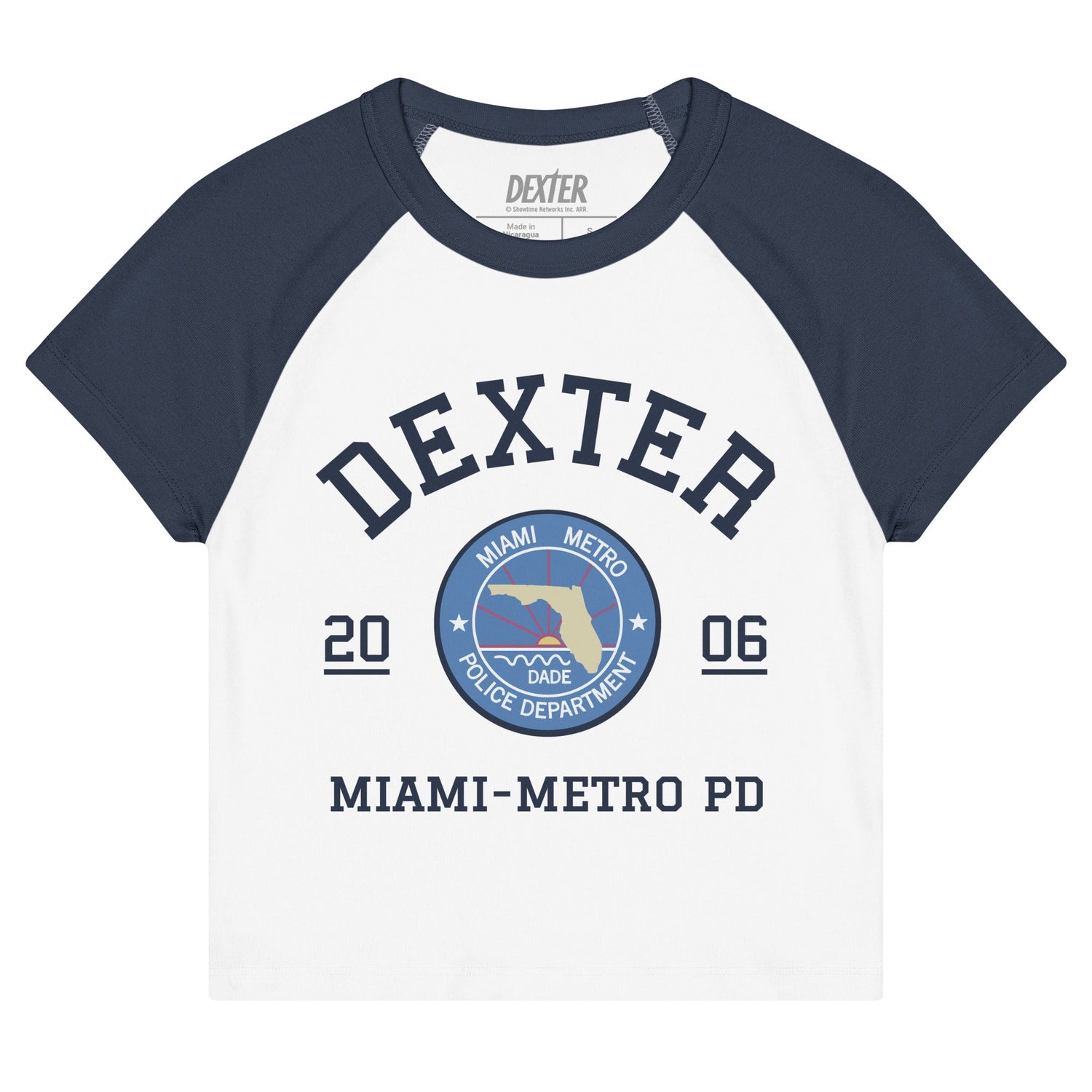 Dexter Women’s Raglan Tee Miami - Metro PD - Paramount Shop