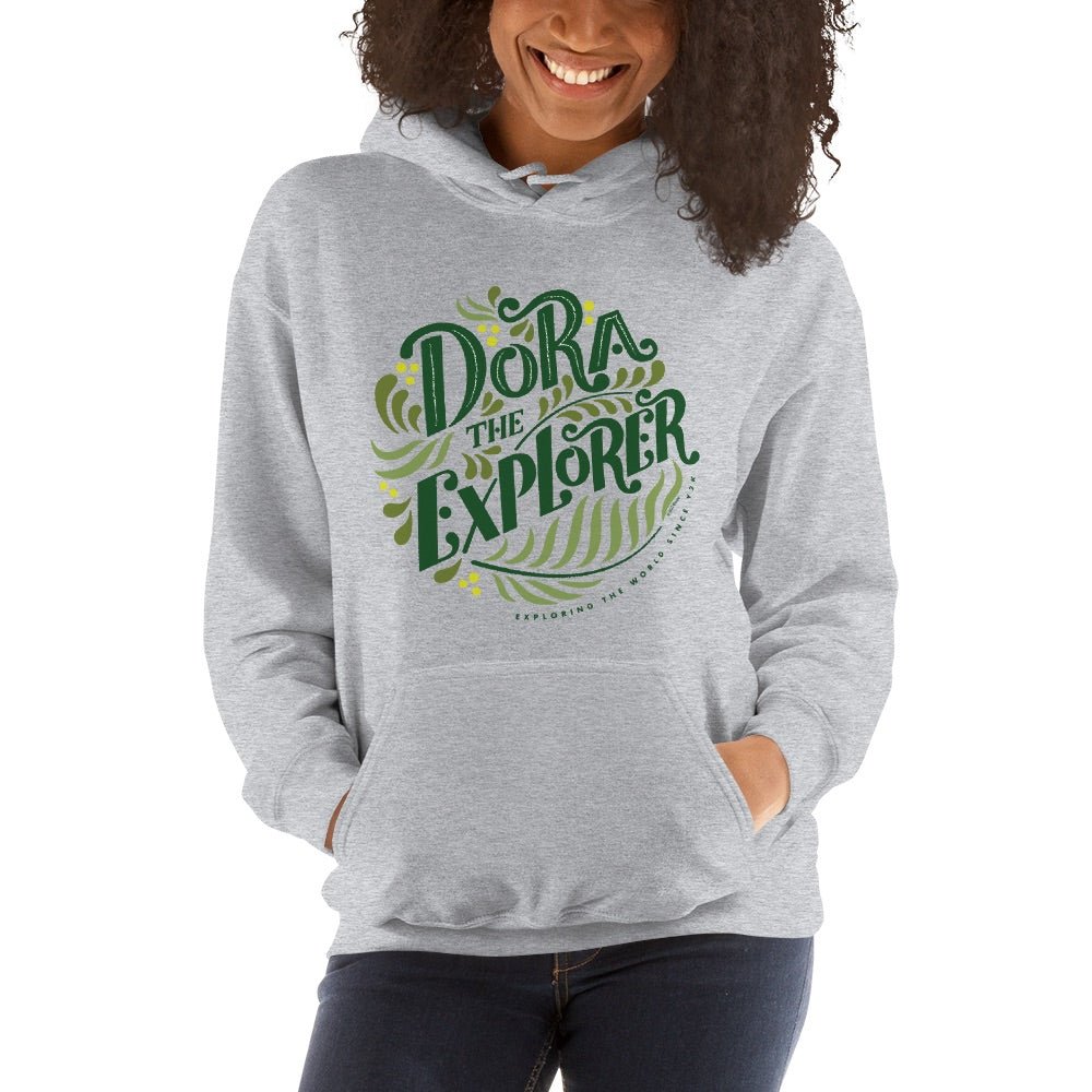 Dora the Explorer Floral Hooded Sweatshirt - Paramount Shop