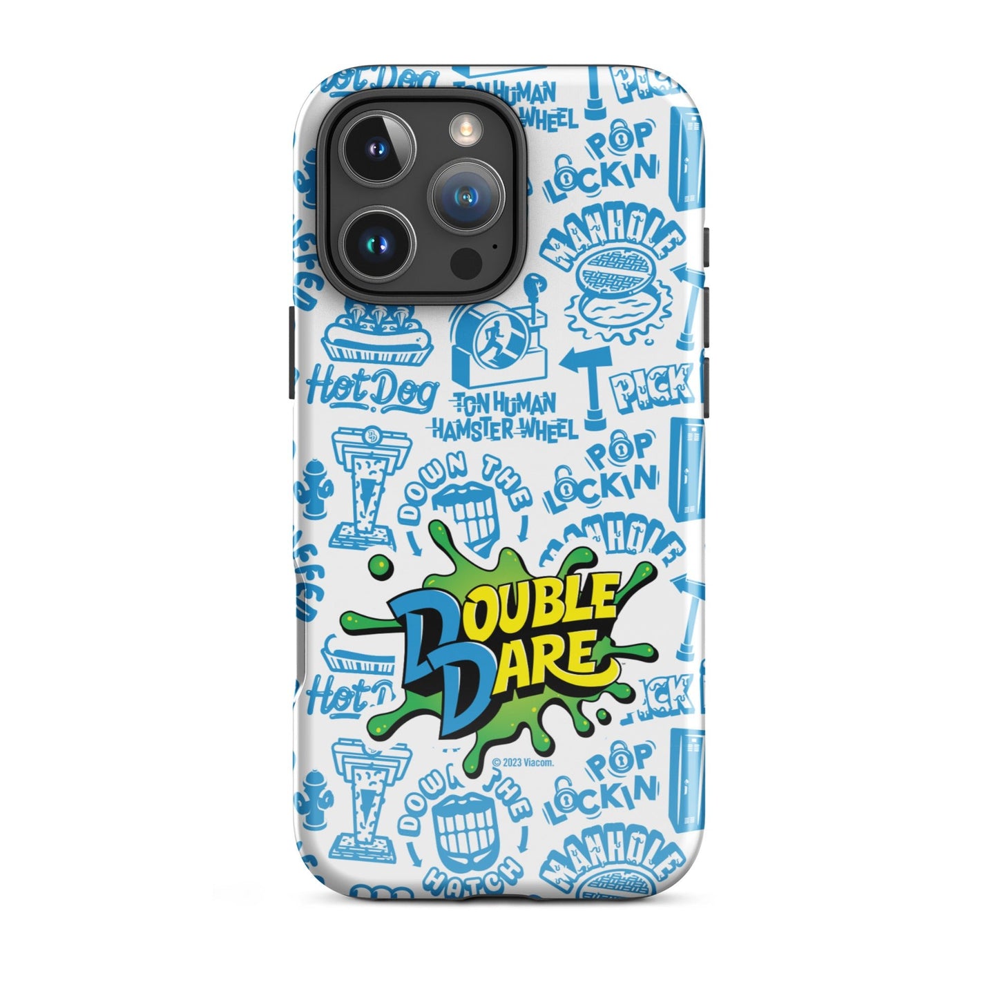 Double Dare Pop Lockin Pattern Tough Phone Case - iPhone - Paramount Shop