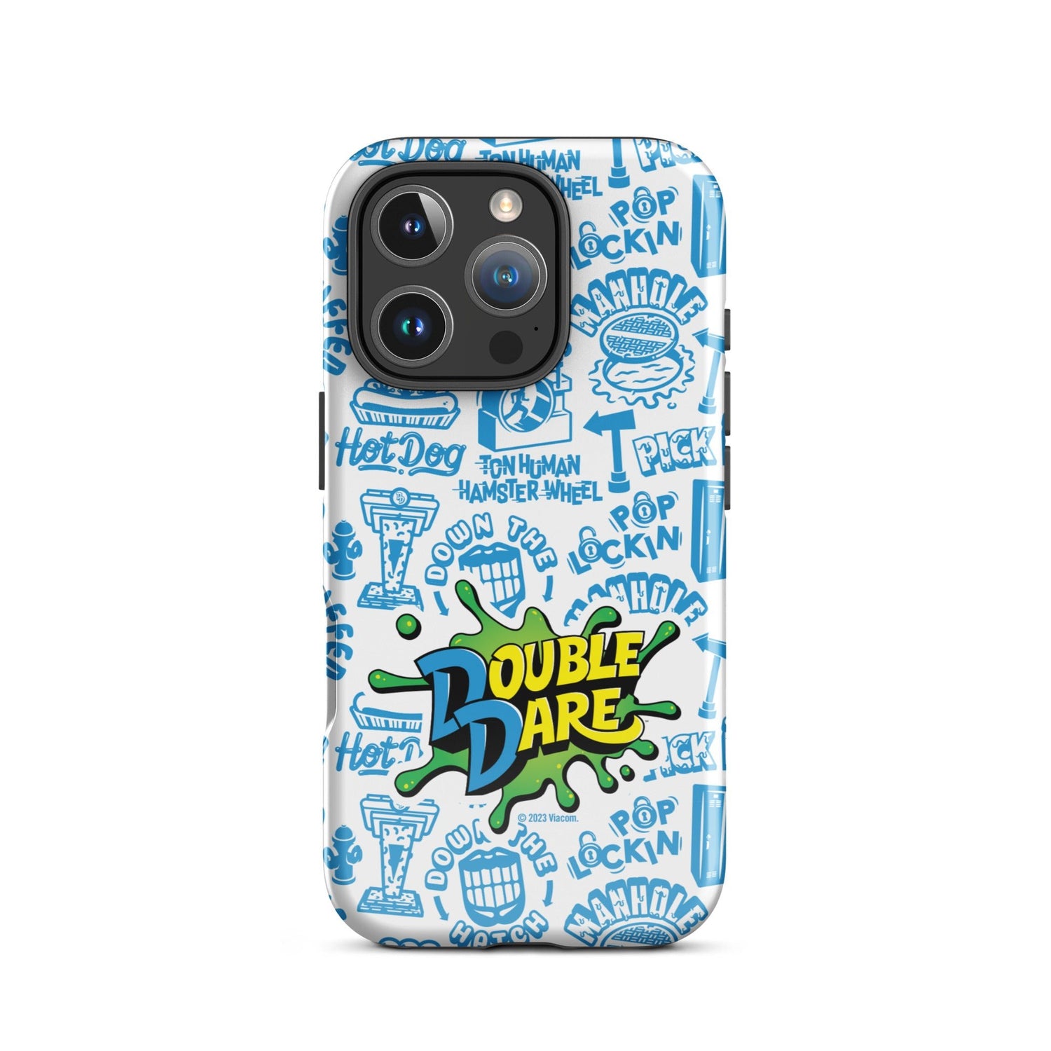 Double Dare Pop Lockin Pattern Tough Phone Case - iPhone - Paramount Shop
