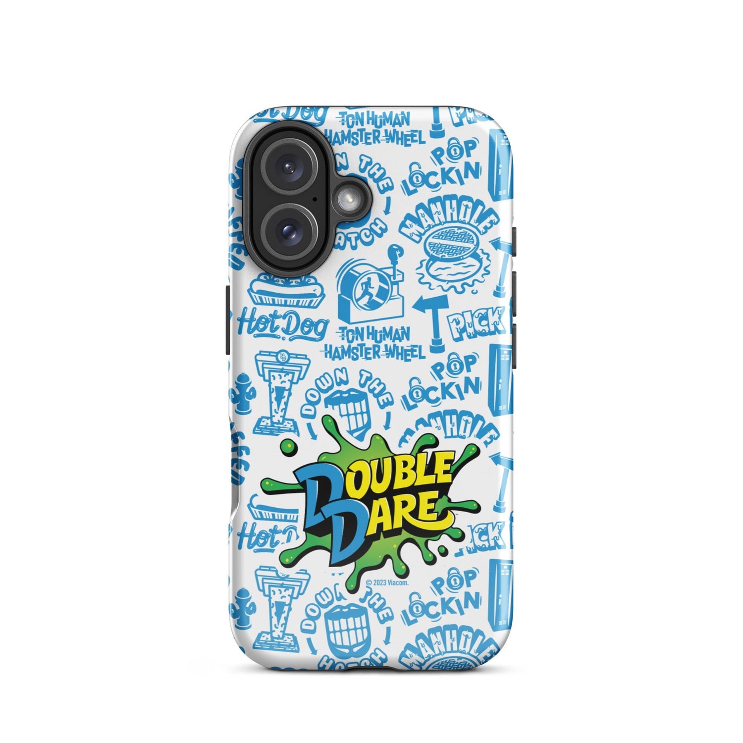 Double Dare Pop Lockin Pattern Tough Phone Case - iPhone - Paramount Shop