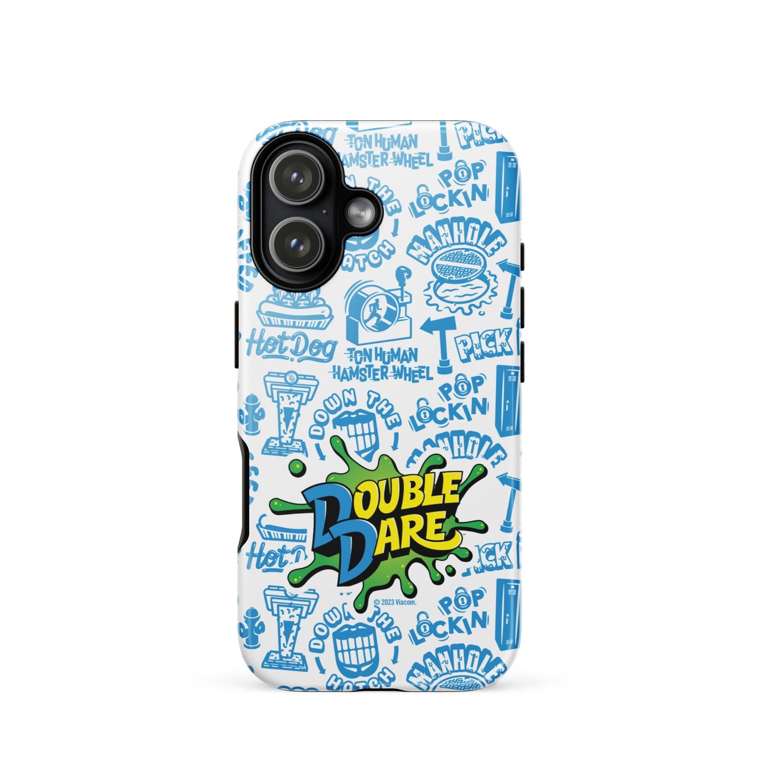 Double Dare Pop Lockin Pattern Tough Phone Case - iPhone - Paramount Shop