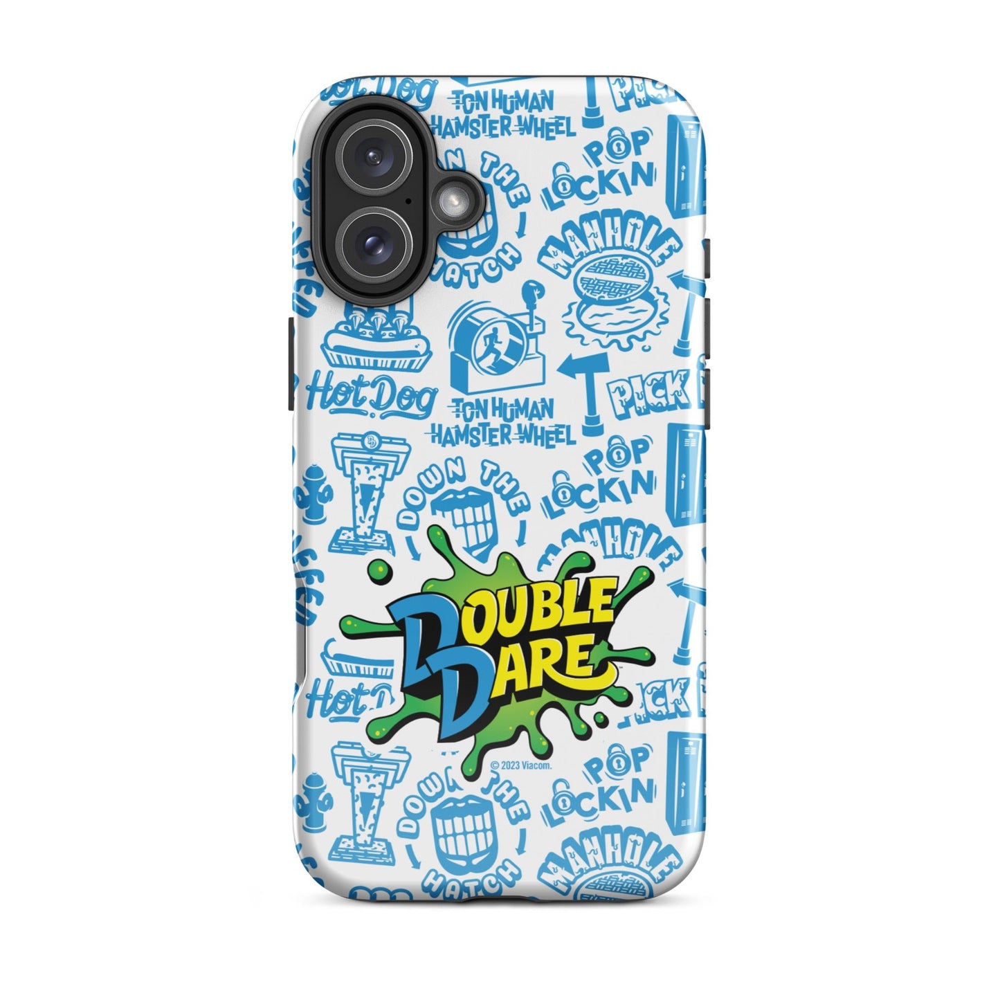 Double Dare Pop Lockin Pattern Tough Phone Case - iPhone - Paramount Shop