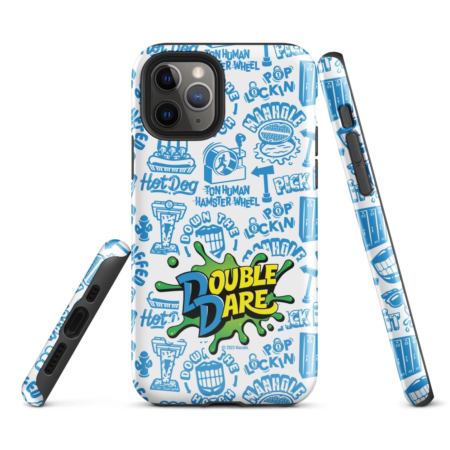 Double Dare Pop Lockin Pattern Tough Phone Case - iPhone - Paramount Shop