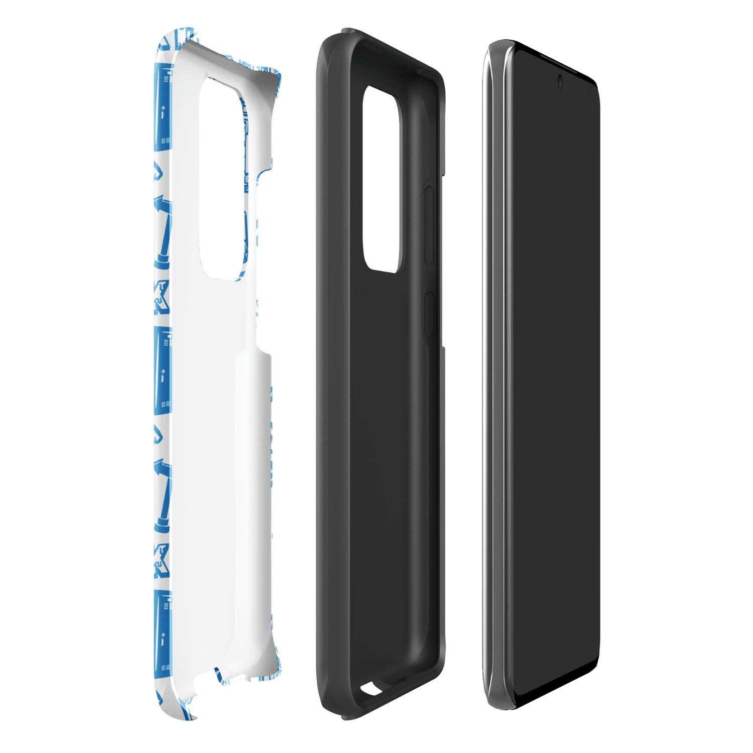 Double Dare Pop Lockin Pattern Tough Phone Case - Samsung - Paramount Shop