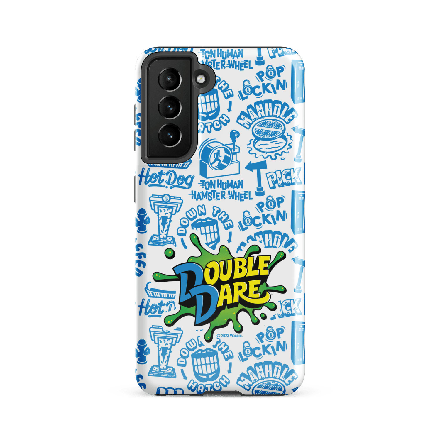 Double Dare Pop Lockin Pattern Tough Phone Case - Samsung - Paramount Shop