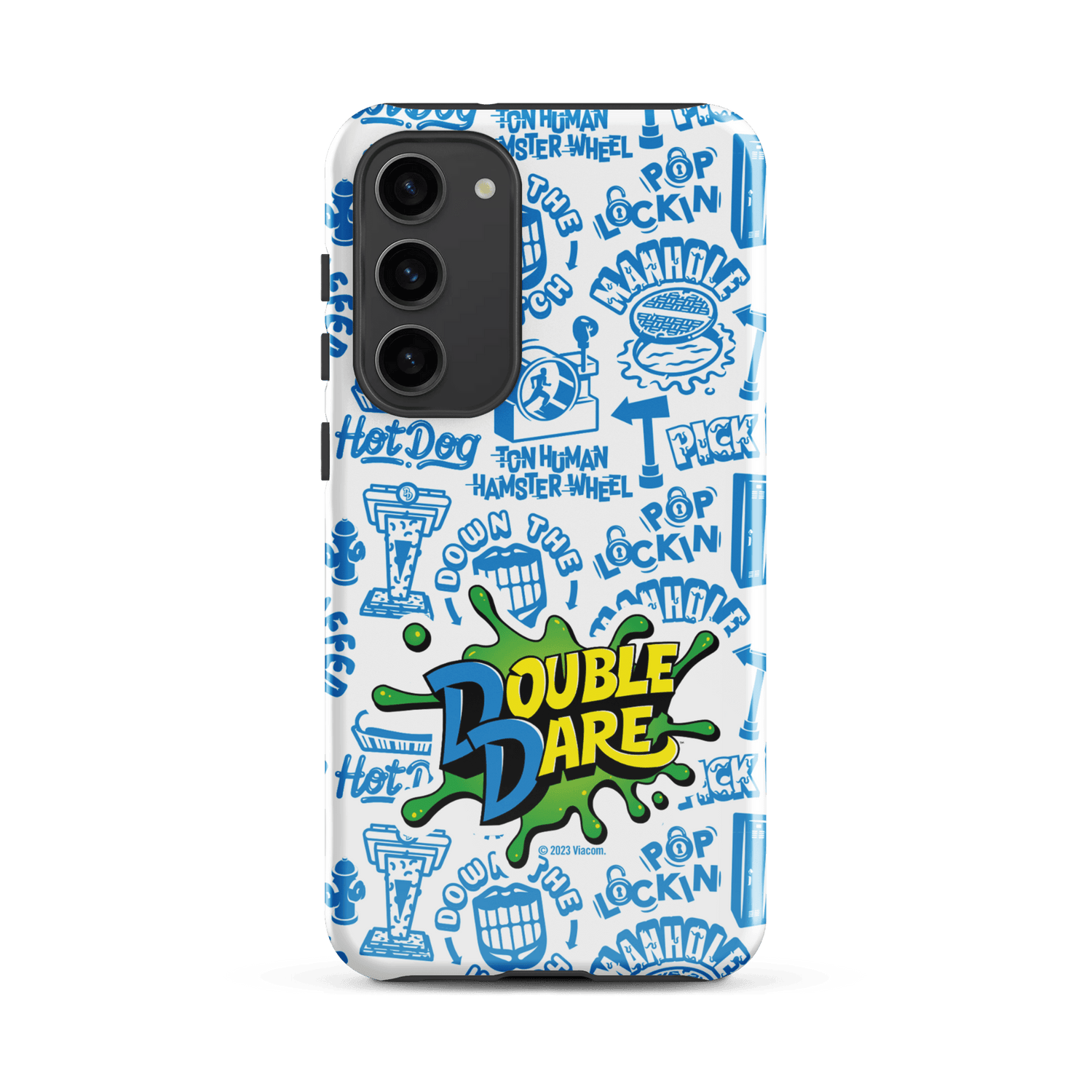 Double Dare Pop Lockin Pattern Tough Phone Case - Samsung - Paramount Shop