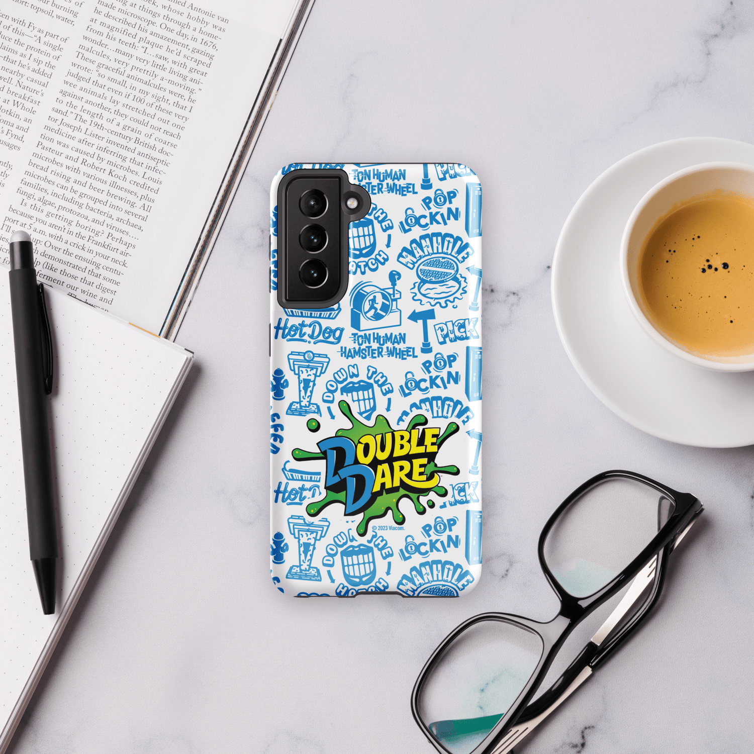 Double Dare Pop Lockin Pattern Tough Phone Case - Samsung - Paramount Shop