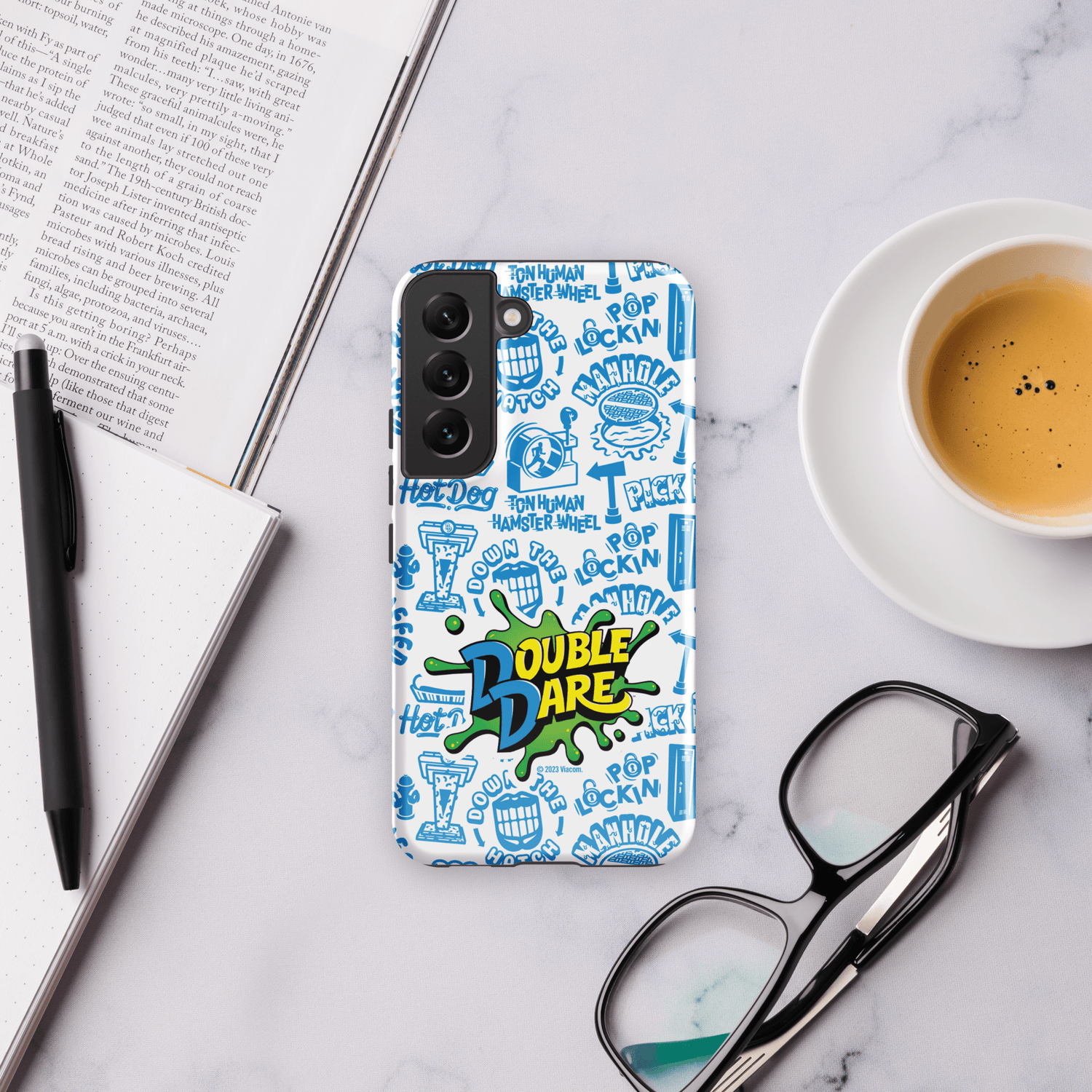 Double Dare Pop Lockin Pattern Tough Phone Case - Samsung - Paramount Shop