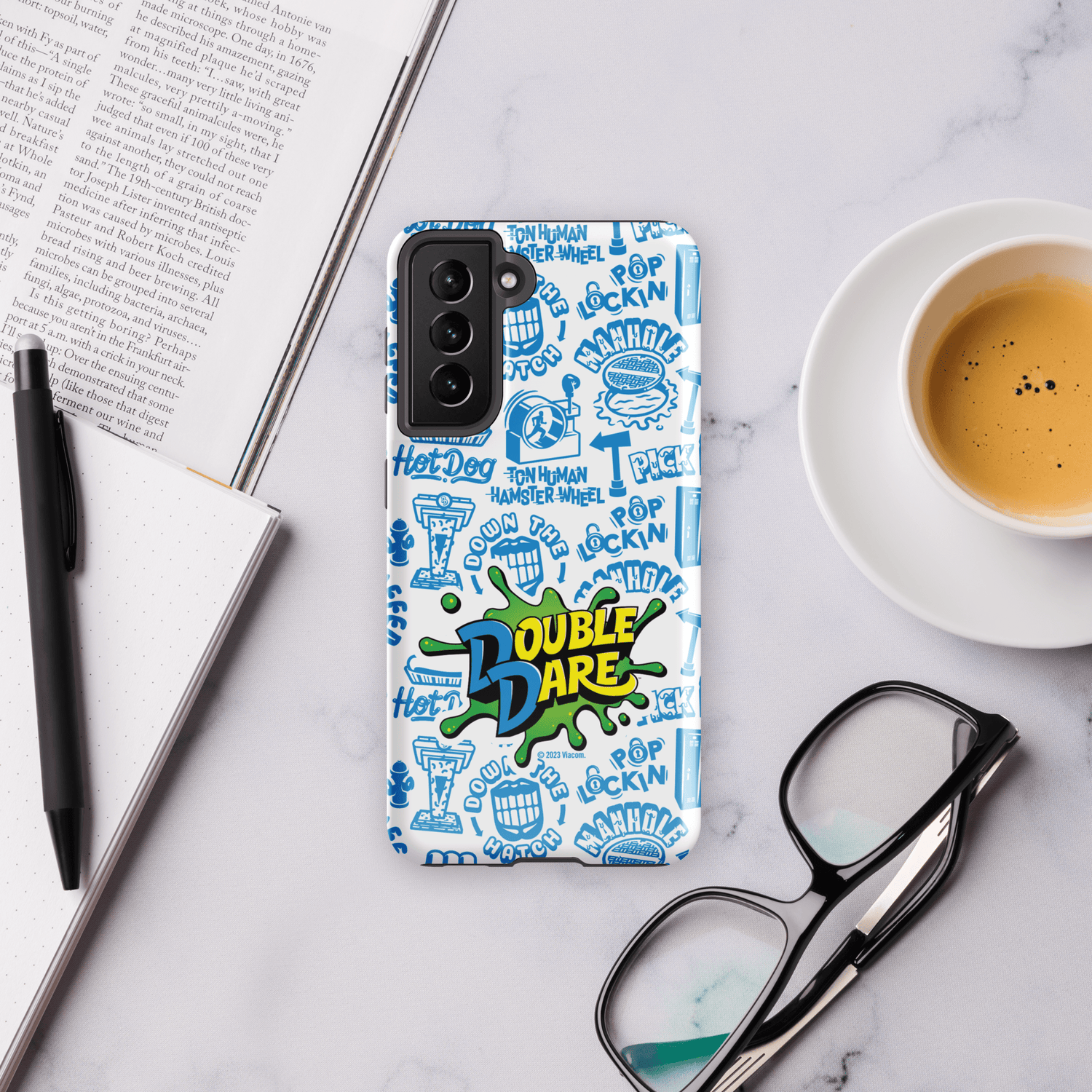 Double Dare Pop Lockin Pattern Tough Phone Case - Samsung - Paramount Shop