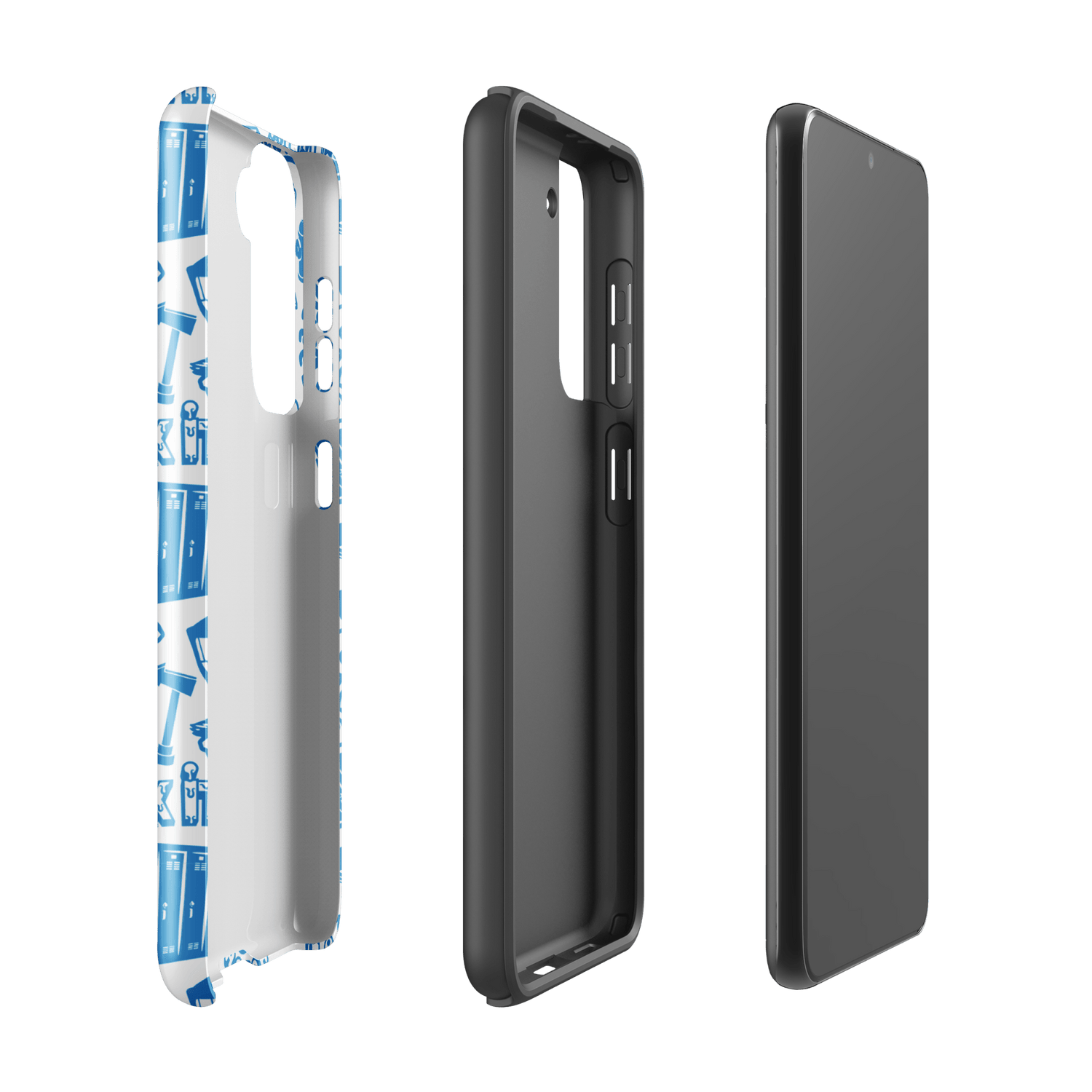 Double Dare Pop Lockin Pattern Tough Phone Case - Samsung - Paramount Shop