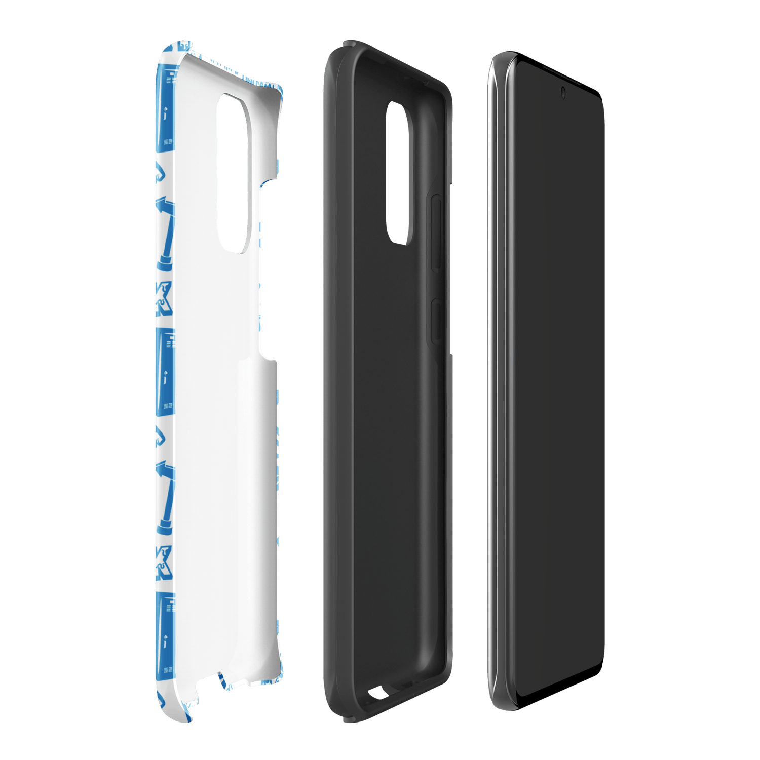 Double Dare Pop Lockin Pattern Tough Phone Case - Samsung - Paramount Shop