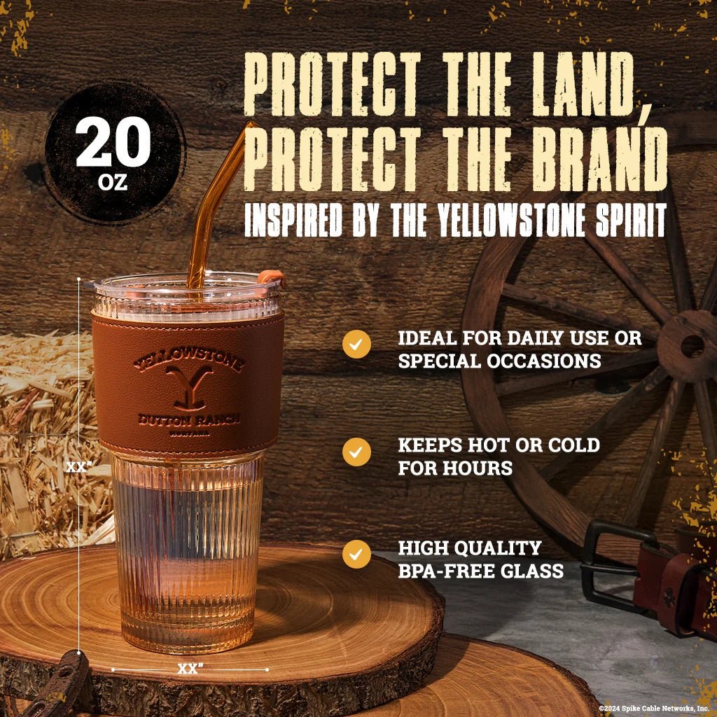 Dragon Glassware® x Yellowstone Drinking Glasses - Paramount Shop