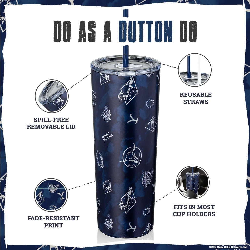 Dragon Glassware® x Yellowstone Protect the Land Tumbler - Paramount Shop