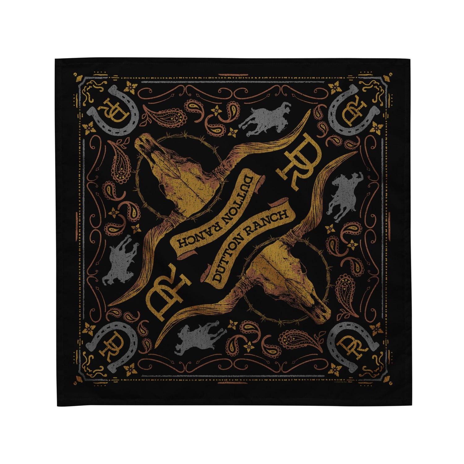 Dutton Ranch Bandana Logo - Paramount Shop