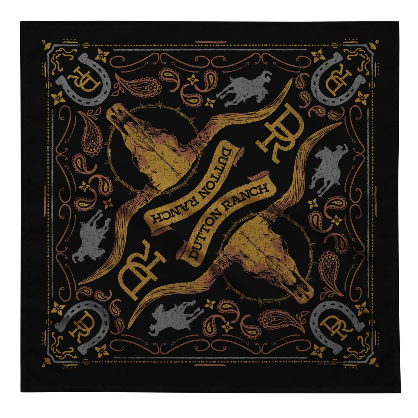 Dutton Ranch Bandana Logo - Paramount Shop