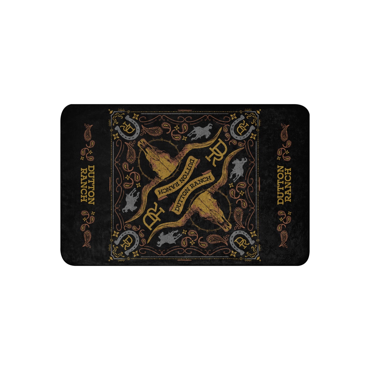 Dutton Ranch Sherpa Blanket Logo - Paramount Shop