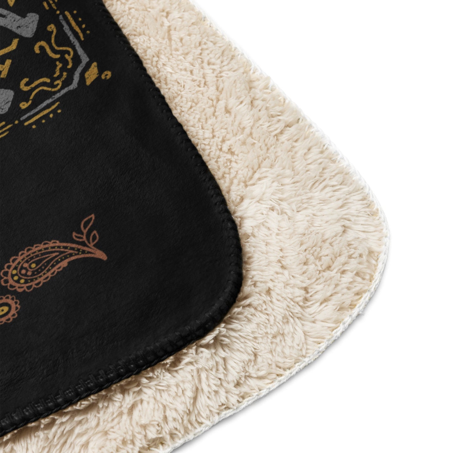 Dutton Ranch Sherpa Blanket Logo - Paramount Shop