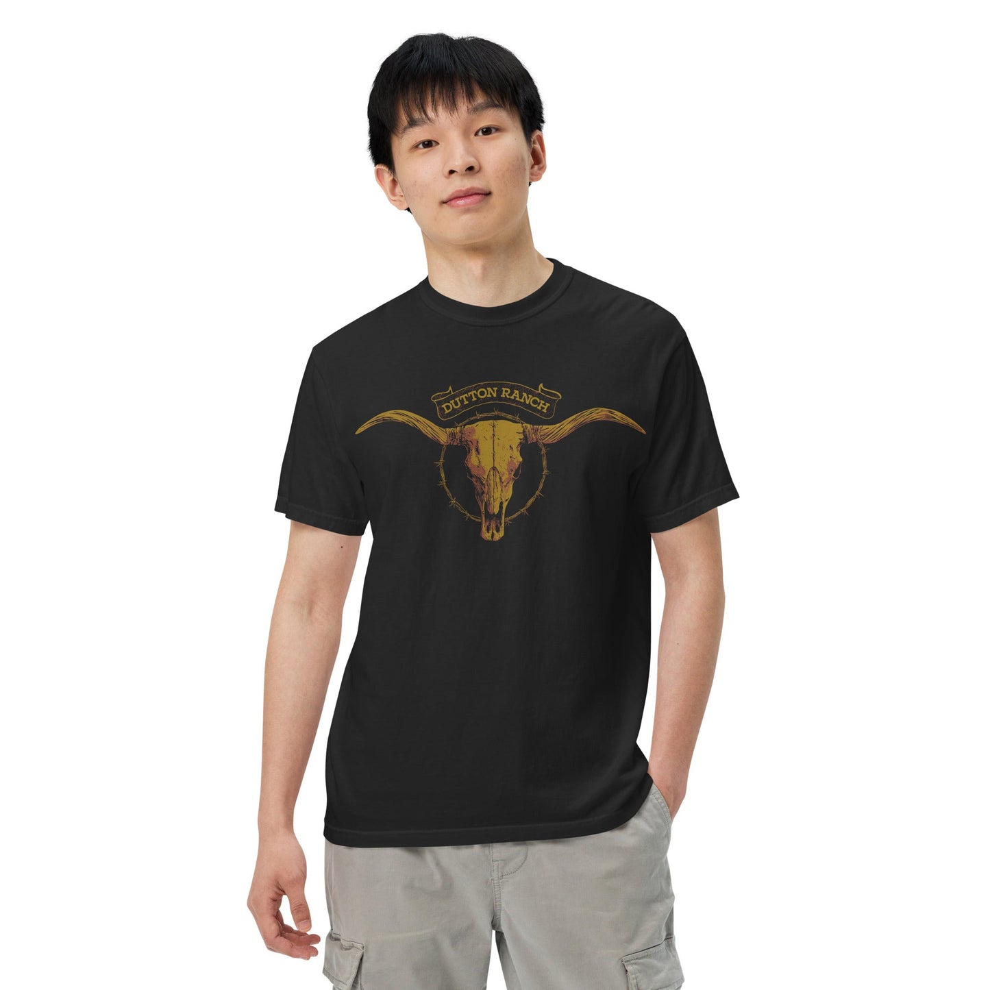 Dutton Ranch T-Shirt Longhorn Comfort Colors - Paramount Shop