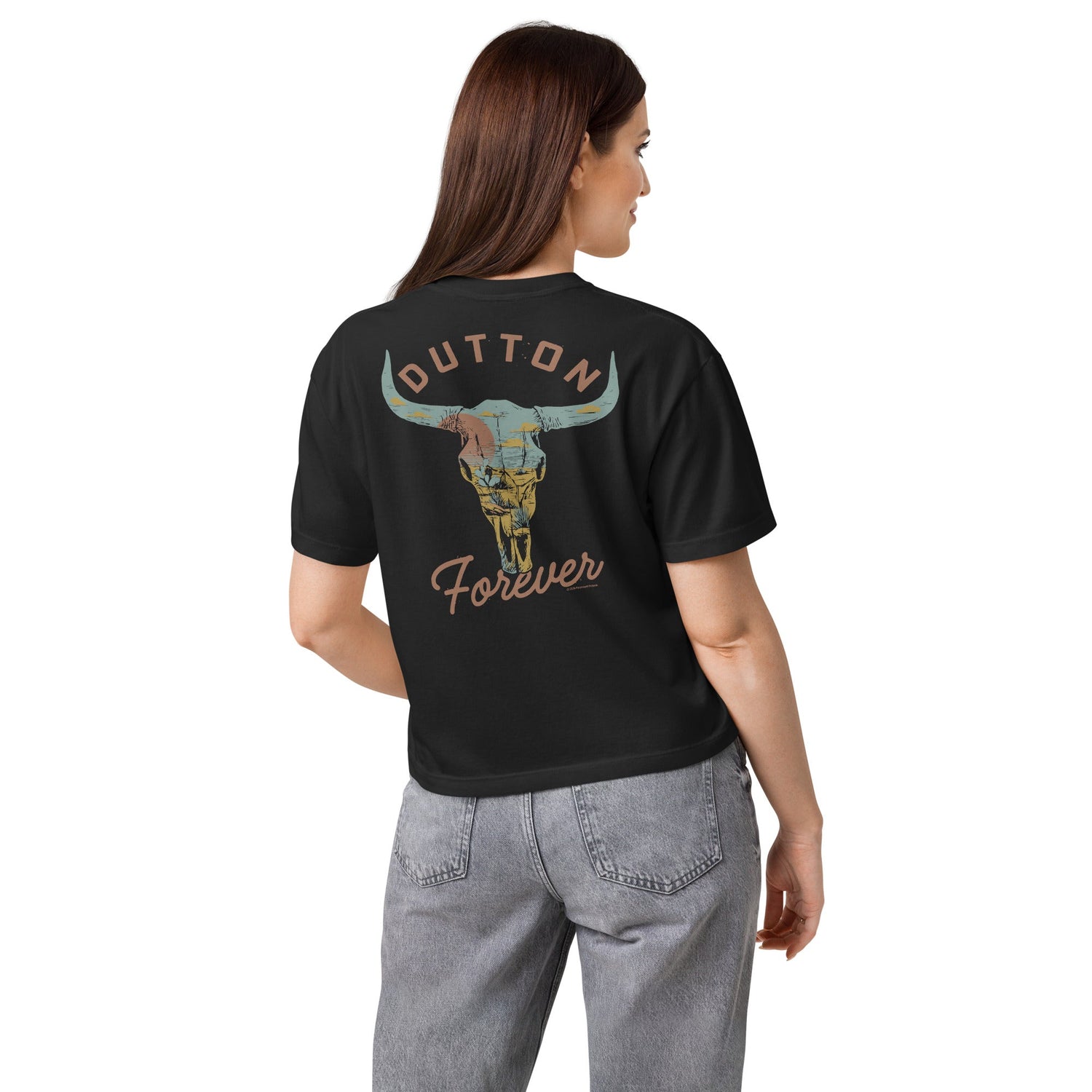 Dutton Ranch Women's Boxy T-Shirt Dutton Forever - Paramount Shop