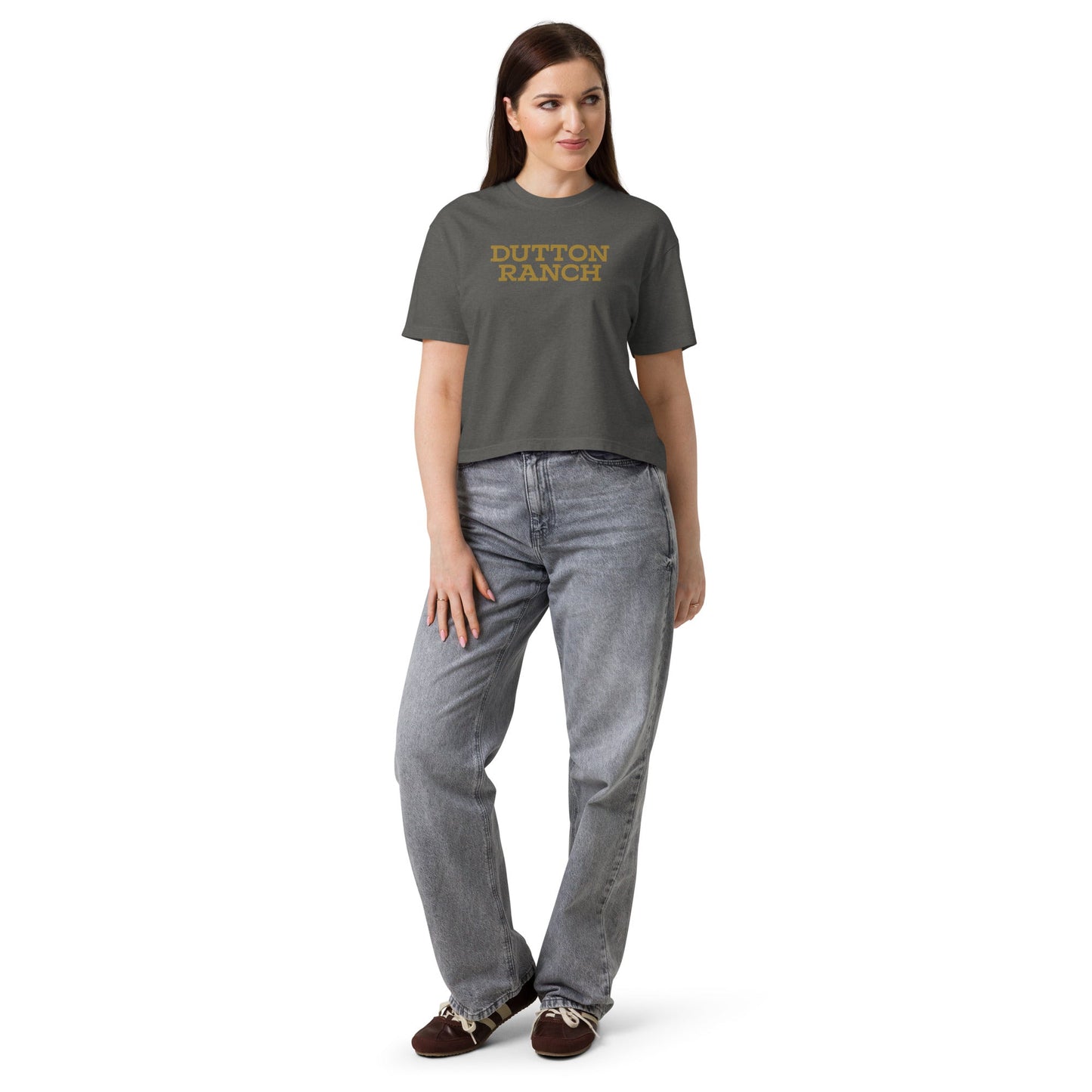 Dutton Ranch Women's Boxy T-Shirt Dutton Forever - Paramount Shop