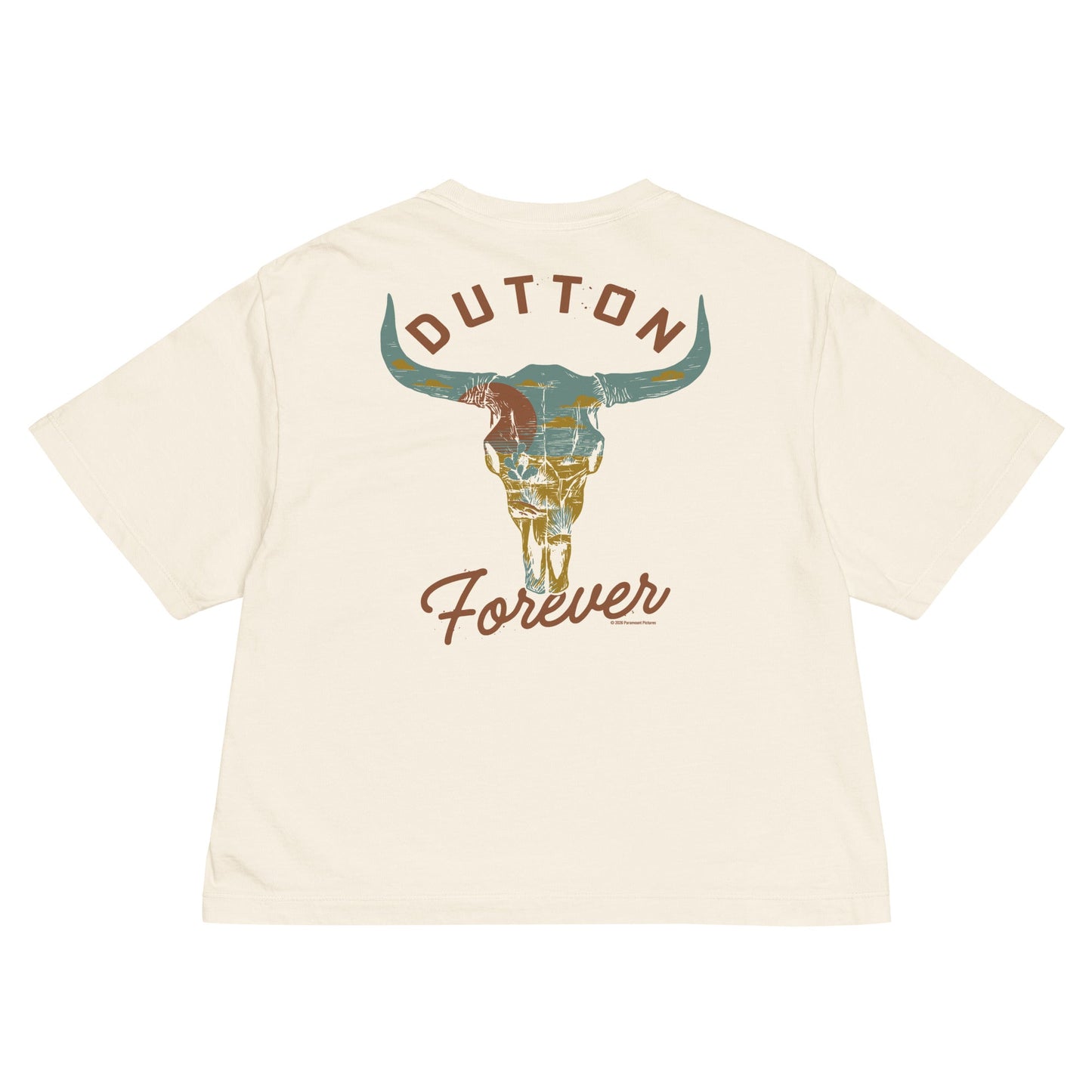 Dutton Ranch Women's Boxy T-Shirt Dutton Forever - Paramount Shop