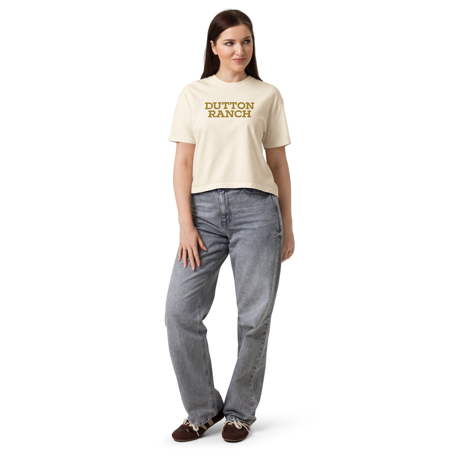 Dutton Ranch Women's Boxy T-Shirt Dutton Forever - Paramount Shop