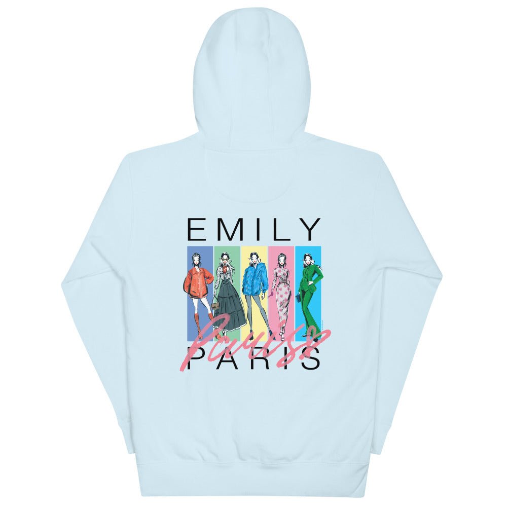 Emily in Paris Hoodie Fashion Sketches - Paramount Shop