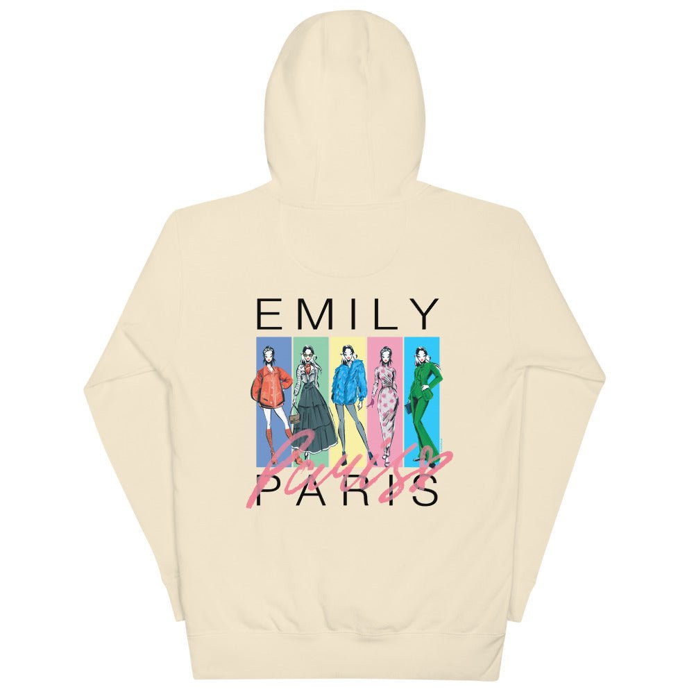 Emily in Paris Hoodie Fashion Sketches - Paramount Shop