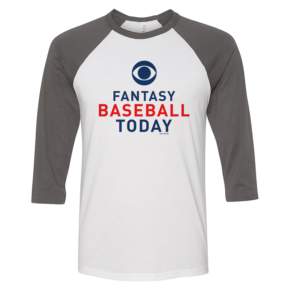 Fantasy Baseball Logo 3/4 Sleeve Baseball T - Shirt - Paramount Shop