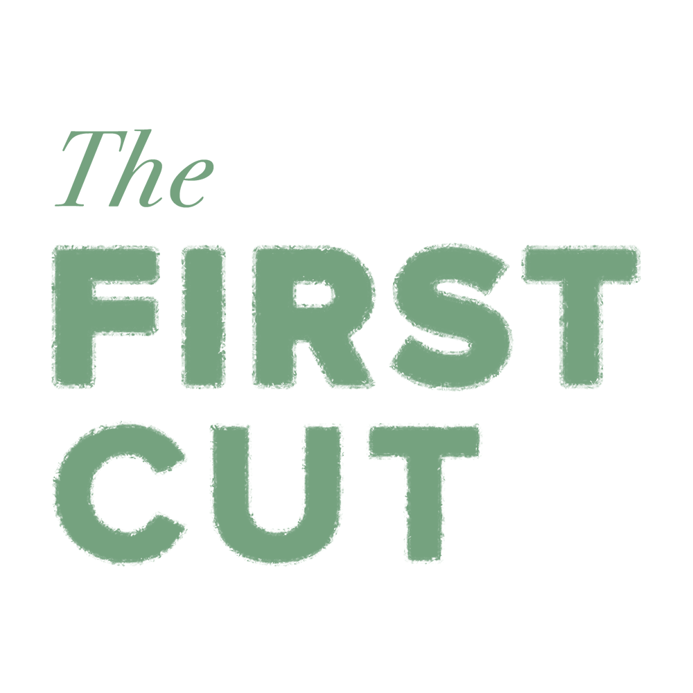 First Cut Golf Podcast Logo Embroidered Flat Bill Hat - Paramount Shop