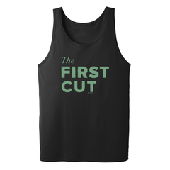 First Cut Logo Adult Tank Top - Black / XSM