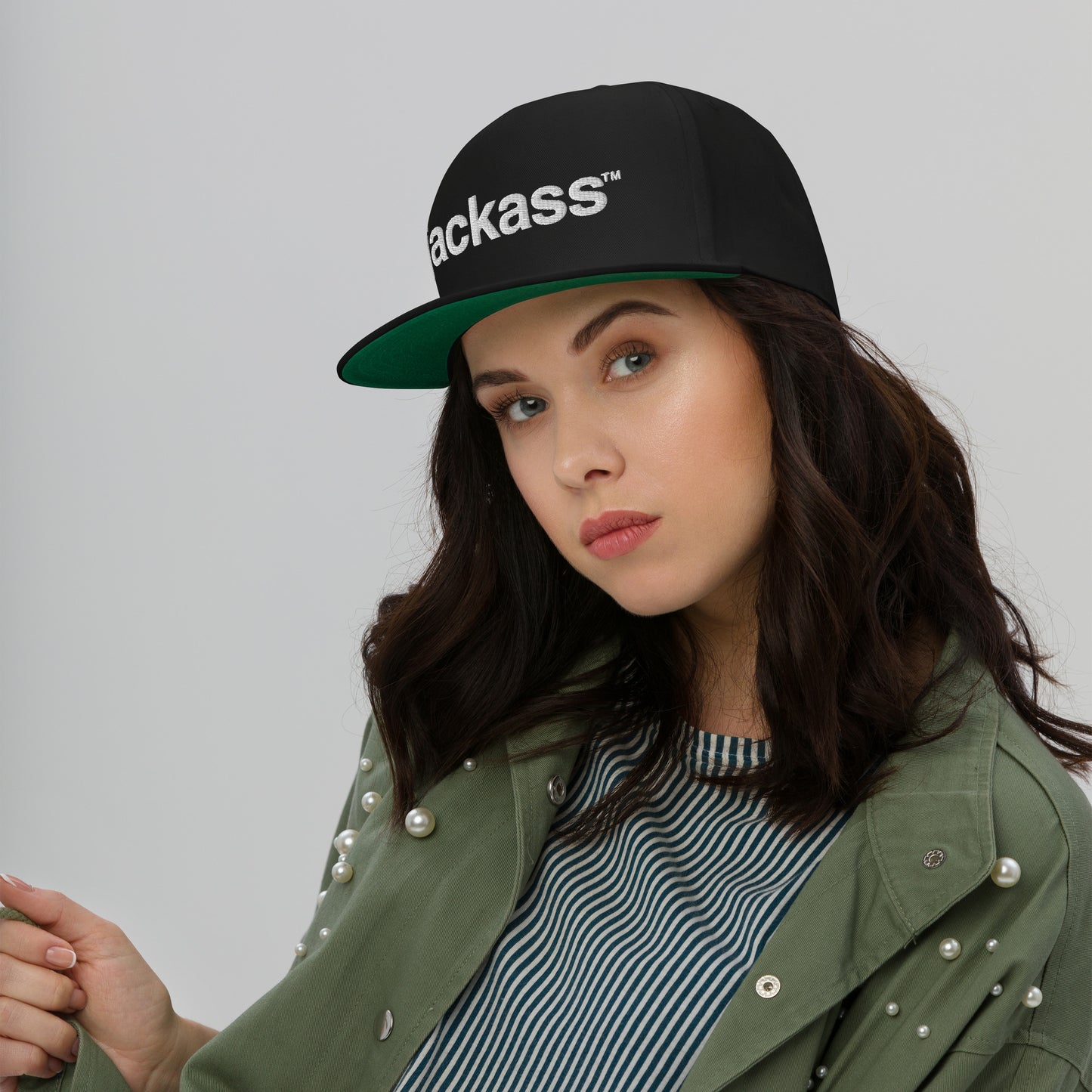 jackass Hat Logo Embroidered