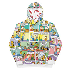 Garfield Sudadera Comic - Blanco / XS