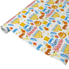 Garfield Papel de regalo de Hanukkah - 20 en x 30 en