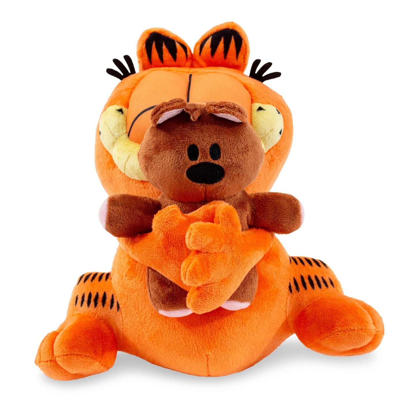 Garfield Holding Pooky 12-Inch Collector Plush Stuffed Animal - Paramount Shop