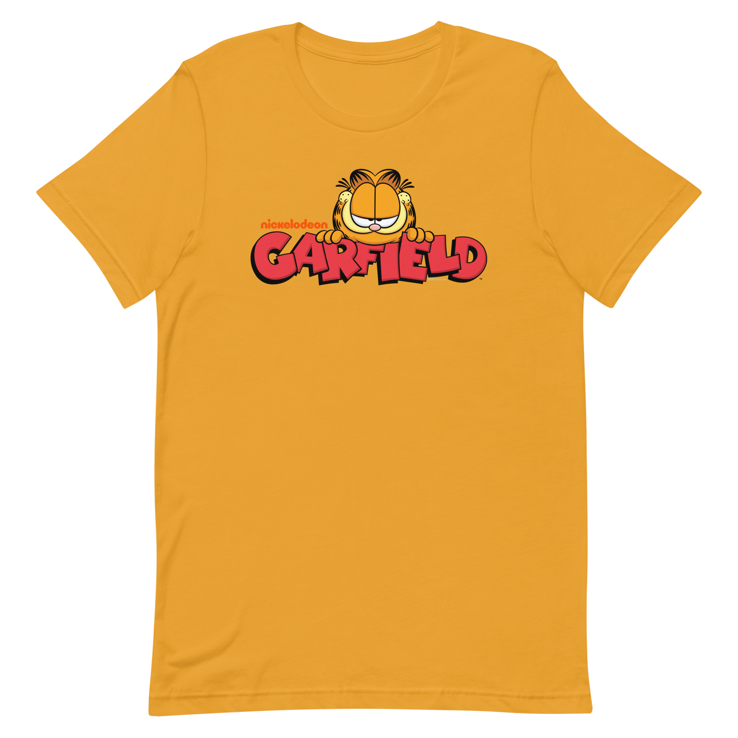 Garfield Logo Adult Short Sleeve T - Shirt - Paramount Shop
