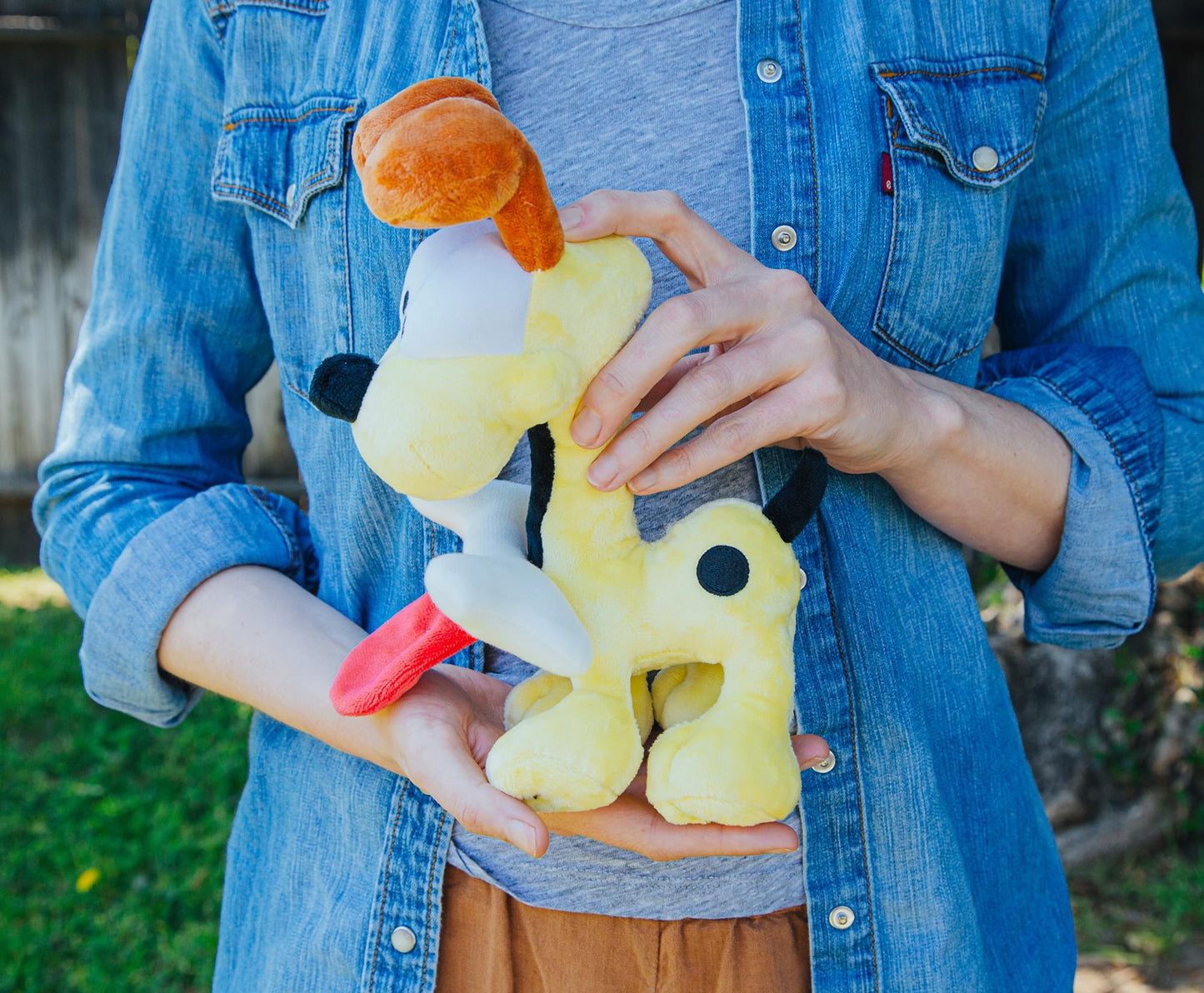 Garfield Odie with Dog Bone 12-Inch Collector Plush - Paramount Shop