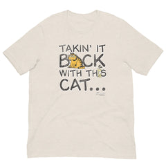 Garfield Takin It Back T-Shirt - Heather Staub / Sm