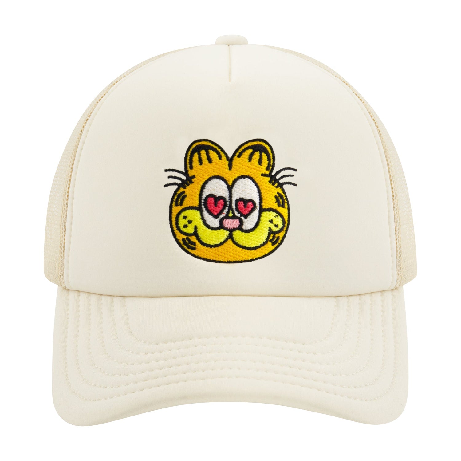 Garfield Trucker Hat, Adult Baseball Cap with Curved Brim, One Size - Paramount Shop