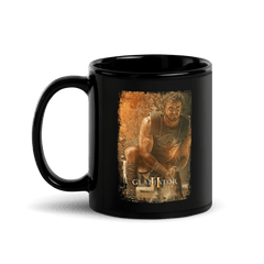 Taza negra Gladiator II Lucius - Negro / 11 oz
