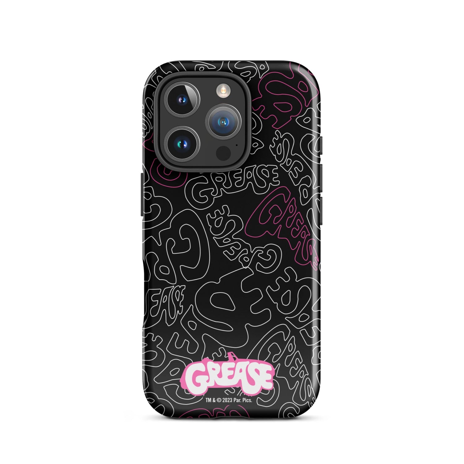 Grease Pattern Tough Phone Case - iPhone - Paramount Shop