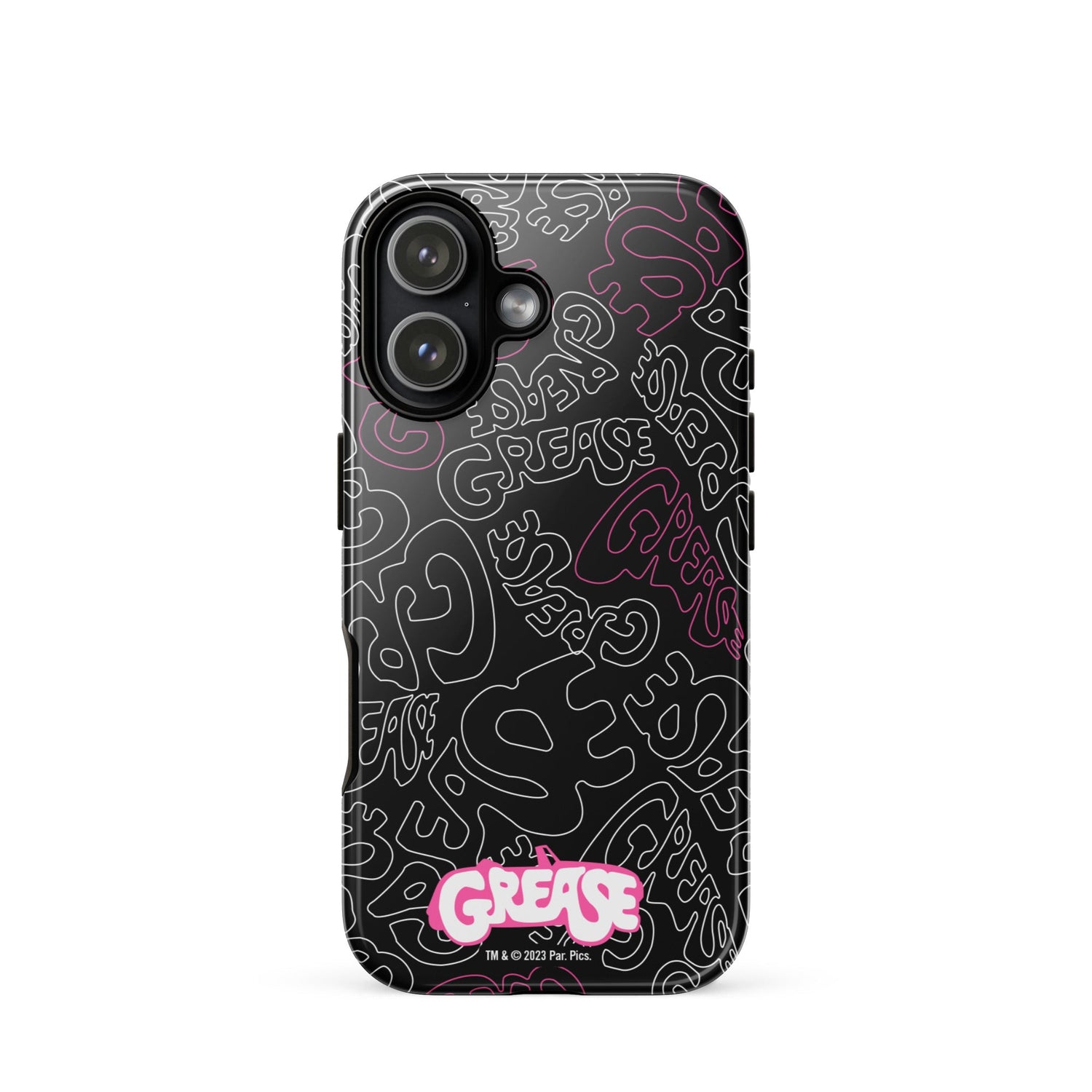 Grease Pattern Tough Phone Case - iPhone - Paramount Shop