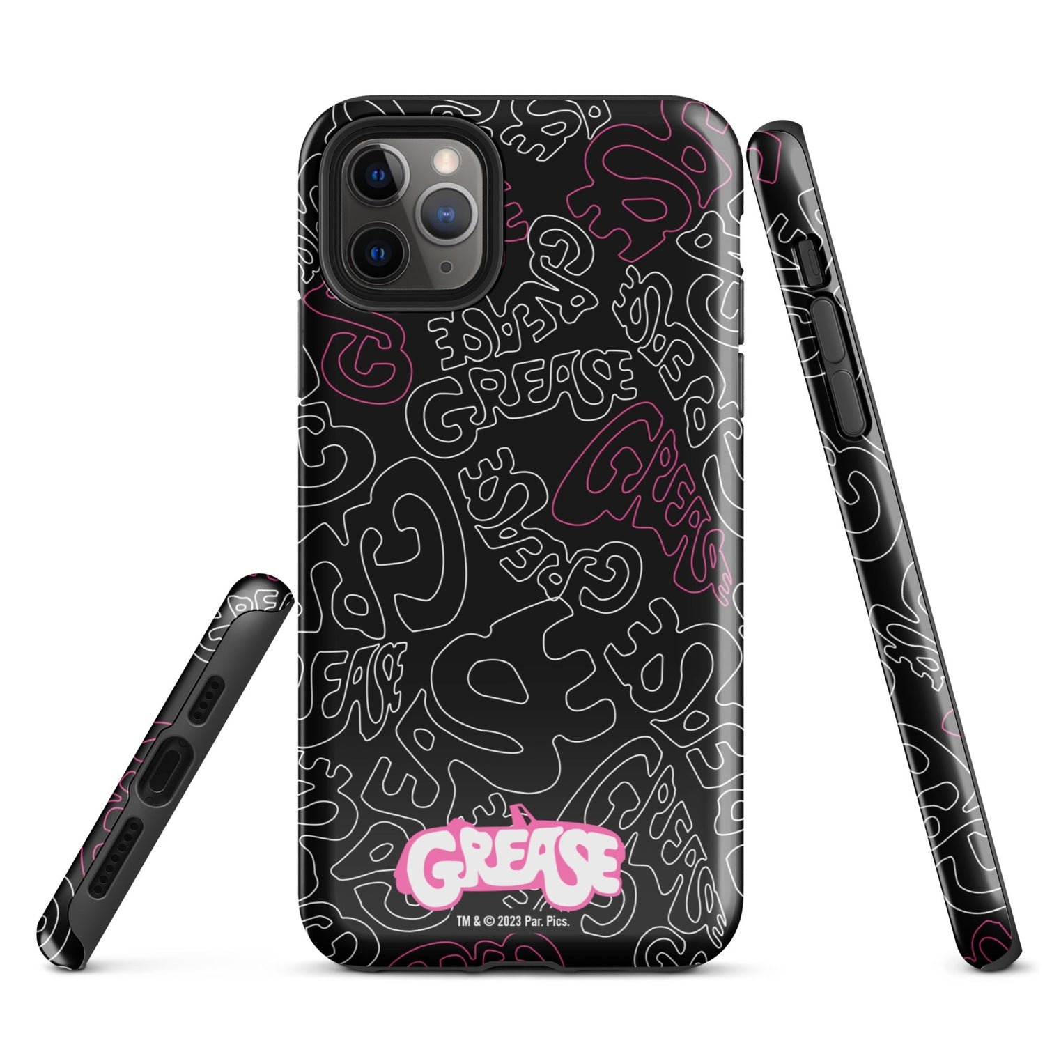 Grease Pattern Tough Phone Case - iPhone - Paramount Shop