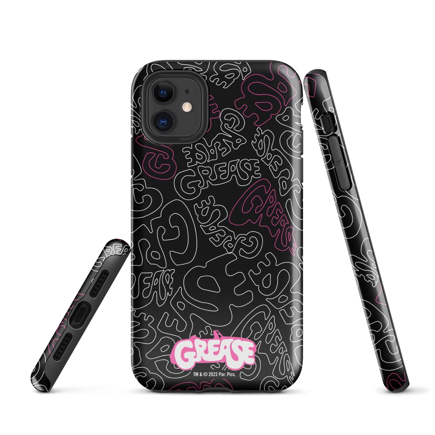 Grease Pattern Tough Phone Case - iPhone - Paramount Shop