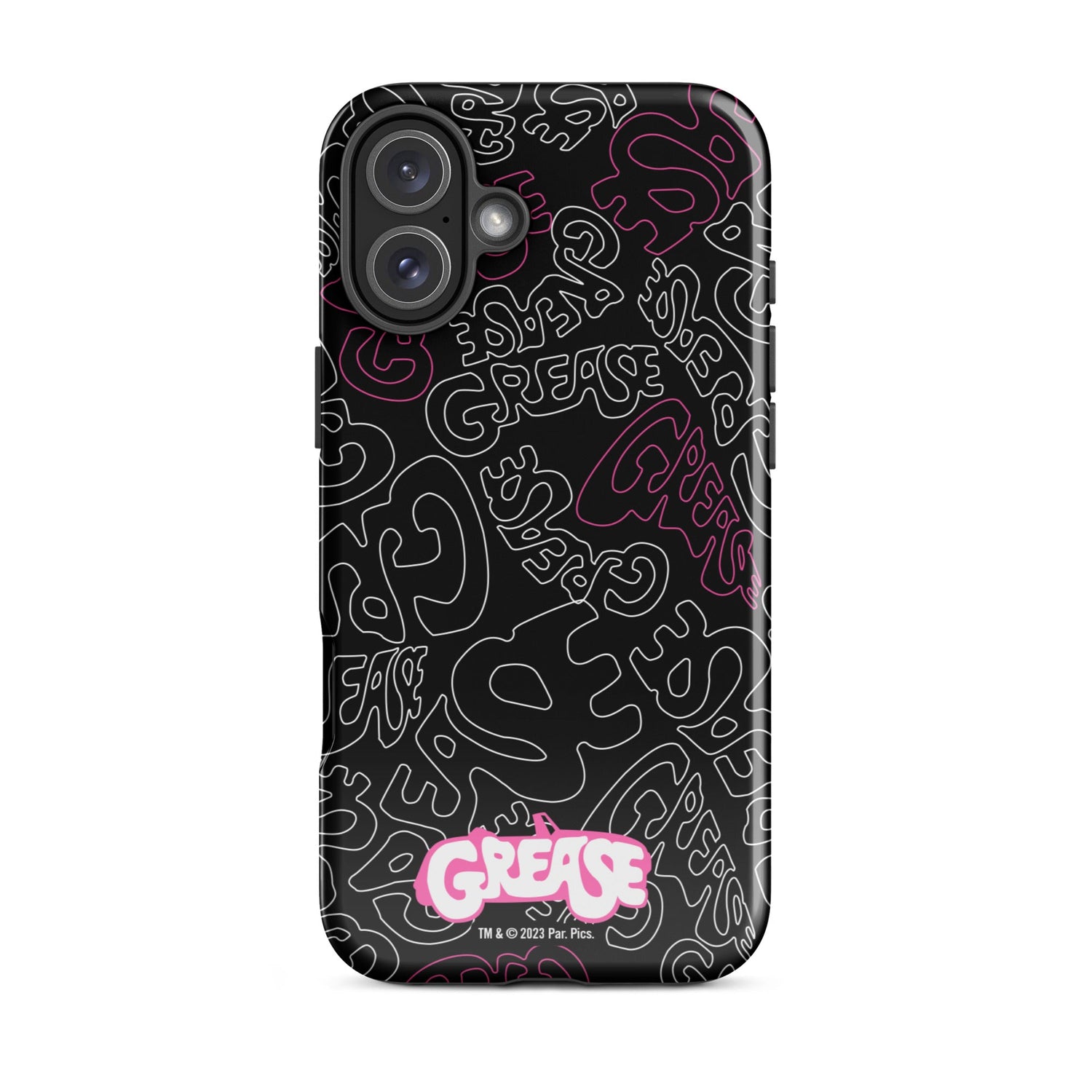 Grease Pattern Tough Phone Case - iPhone - Paramount Shop